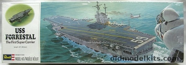 Revell 1/542 CV-59 USS Forrestal  - The First Super Carrier, H339 plastic model kit